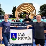 Andreja Vedrina, Plava promocija, Josip Mišković, gradonačelnik grada Popovače